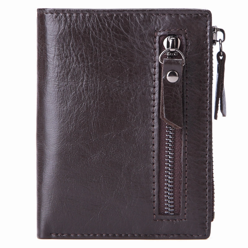 Man zipper Short Coin Purse