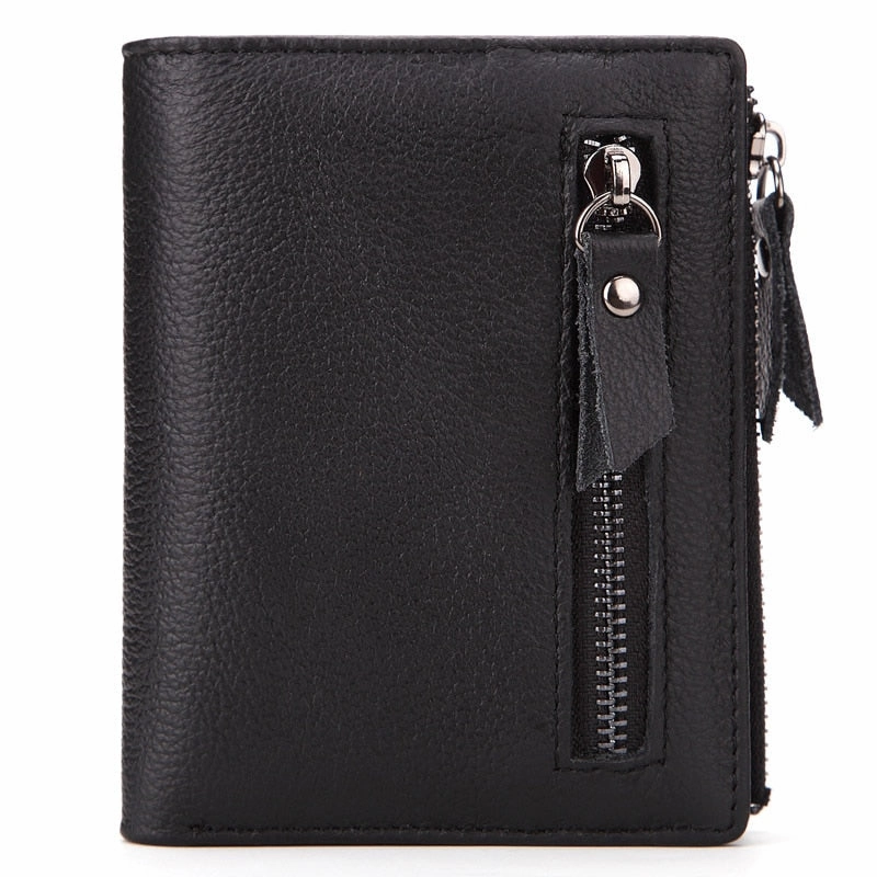 Man zipper Short Coin Purse