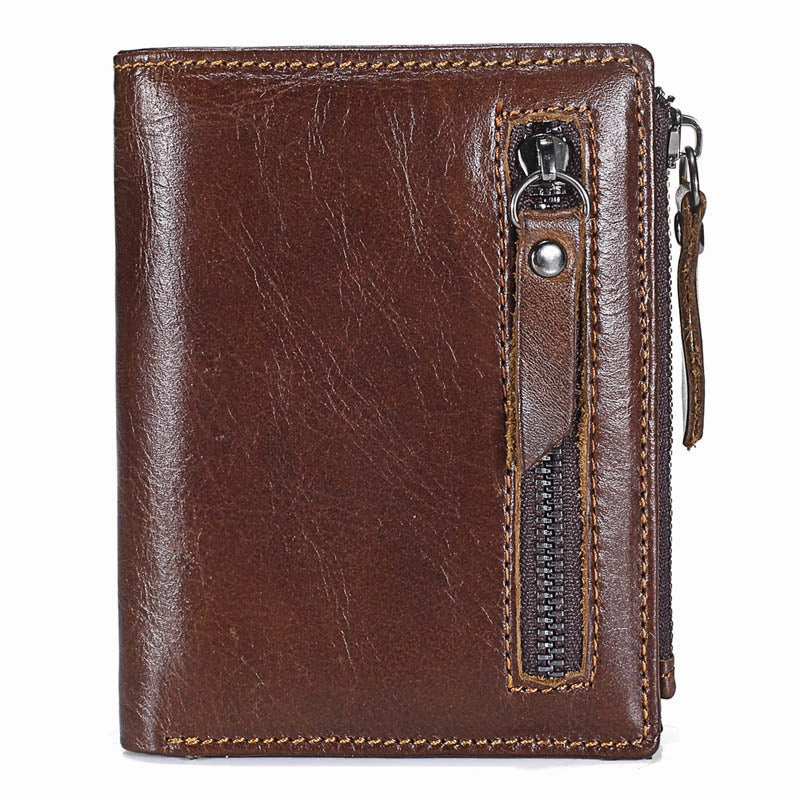 Man zipper Short Coin Purse