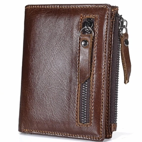Man zipper Short Coin Purse
