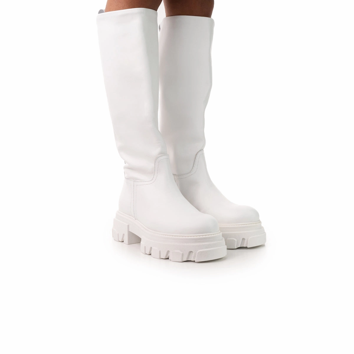 Marikina White Leather