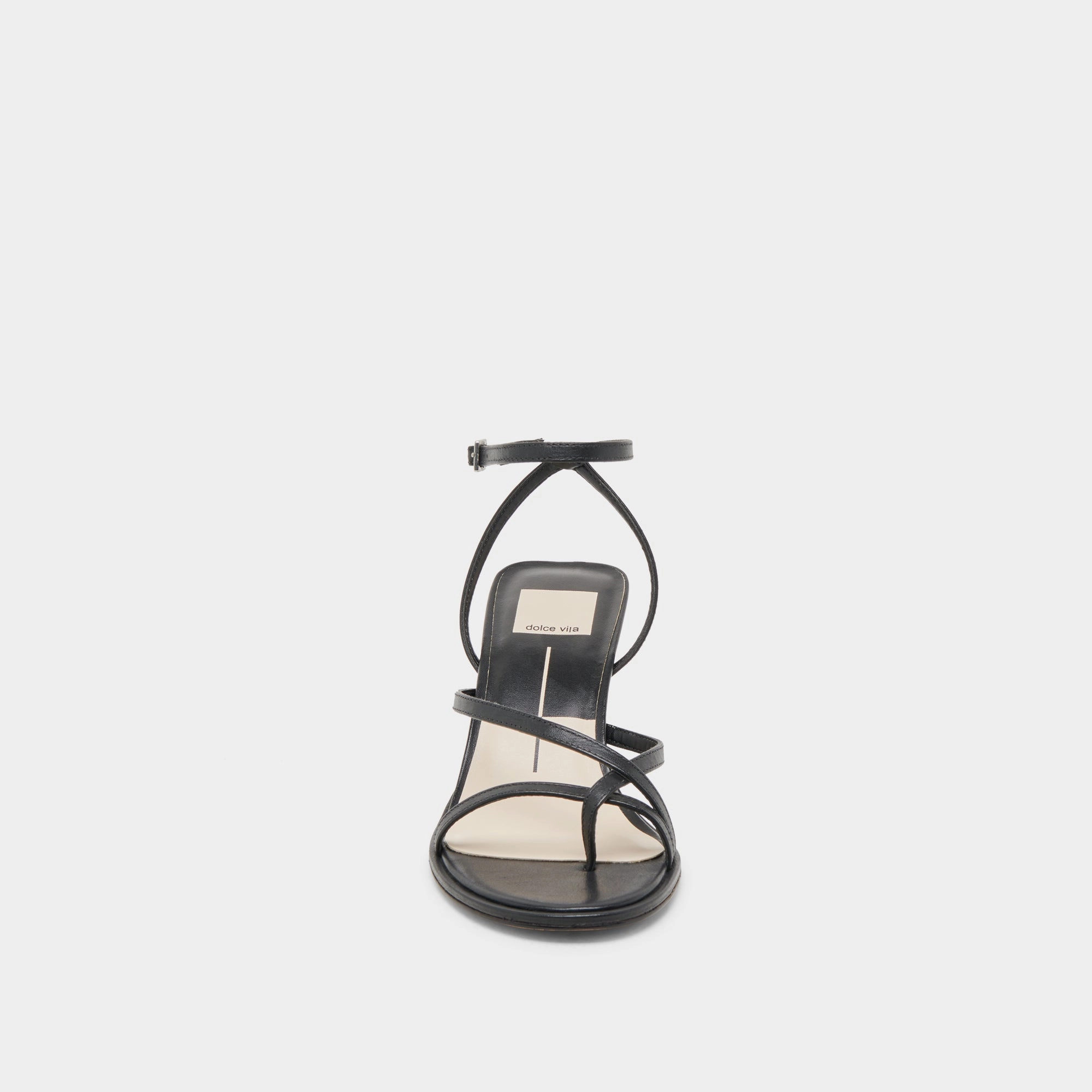 MORAH HEELS BLACK LEATHER