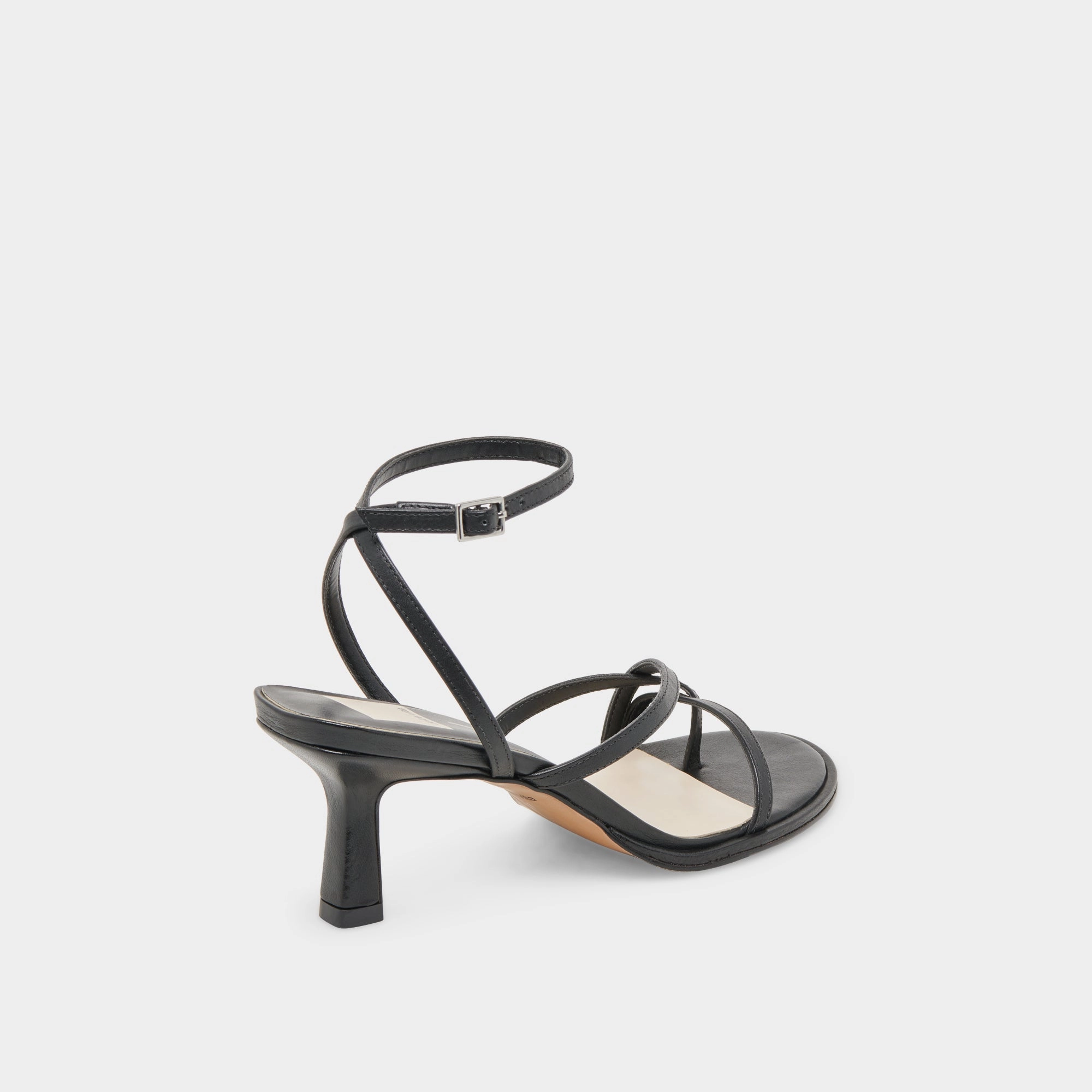 MORAH HEELS BLACK LEATHER