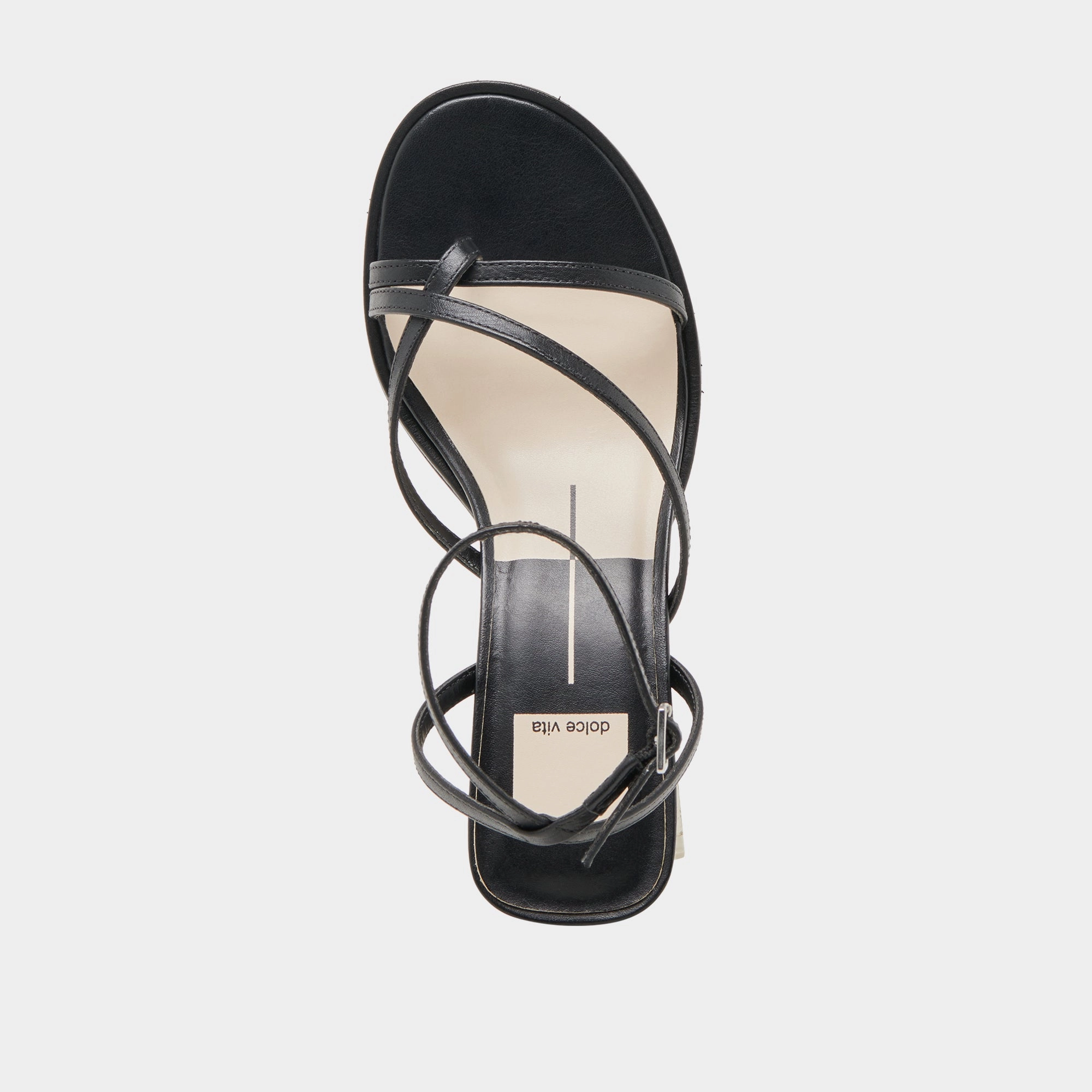 MORAH HEELS BLACK LEATHER