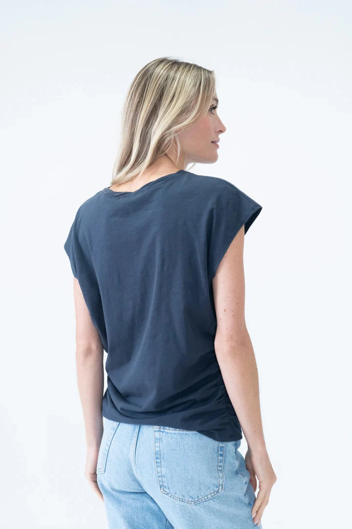 Navy Allison Tee