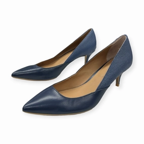 Navy Shoes Heels Stiletto Calvin Klein, Size 6.5