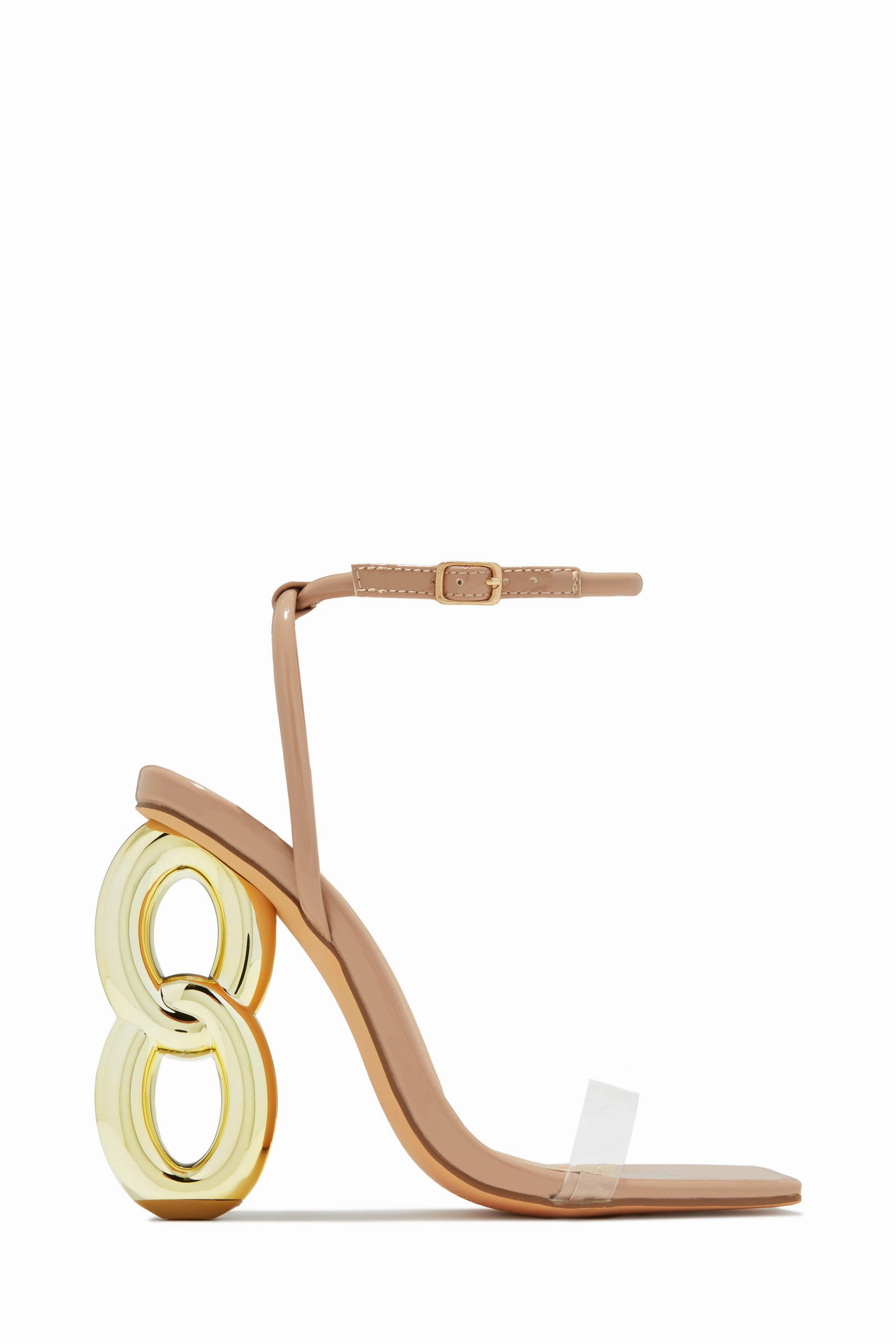 Nayela Single Sole High Heels - Nude