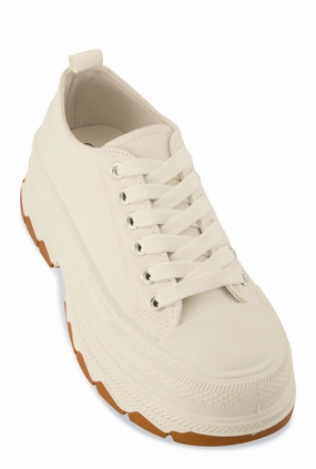 Platform Canvas Sneakers