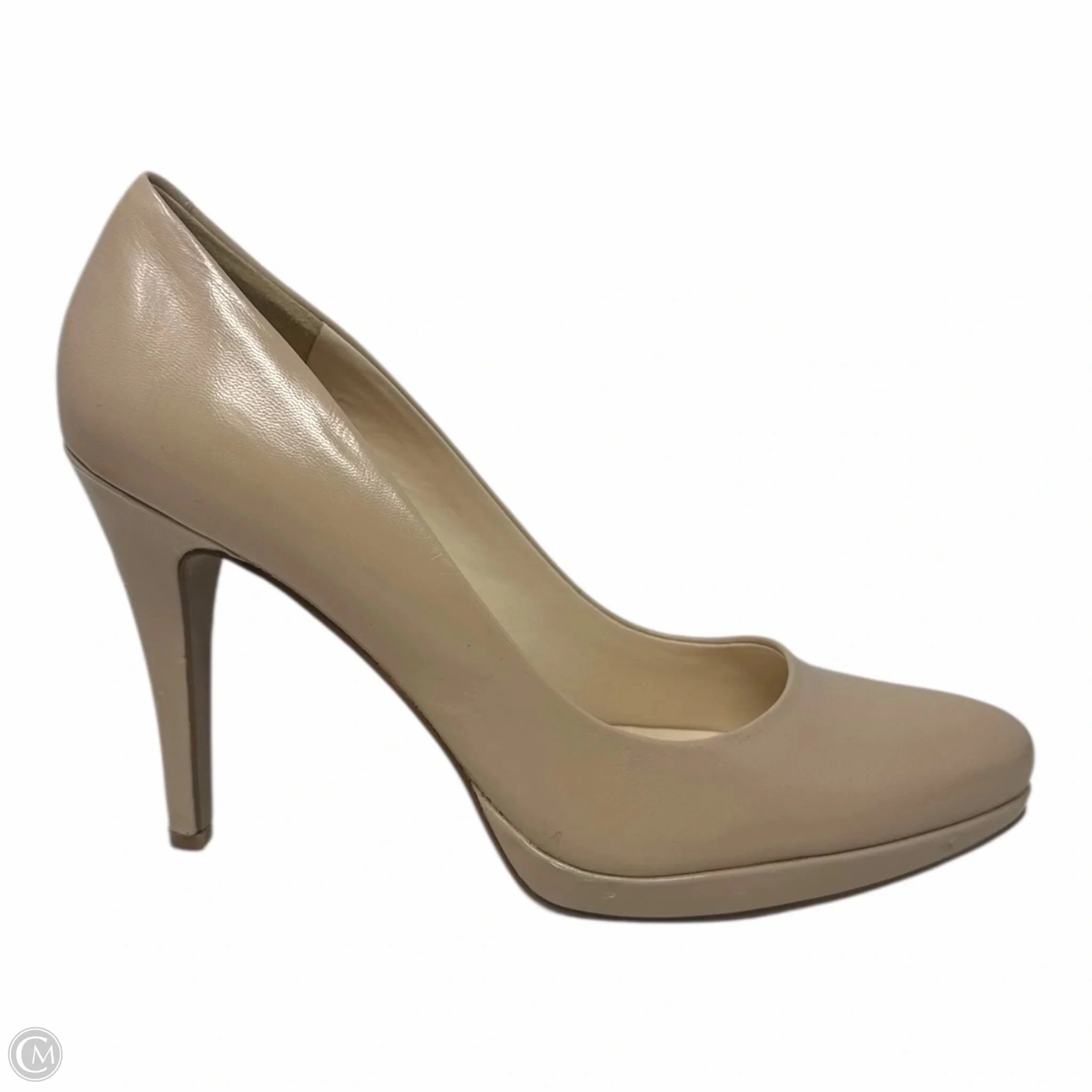 Quabree Platform Pumps By Nine West In Cream, Size: 8