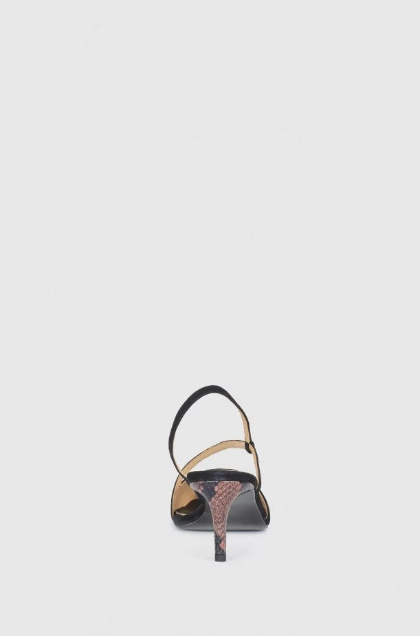 Reno Slingback Sandal - Black Multi