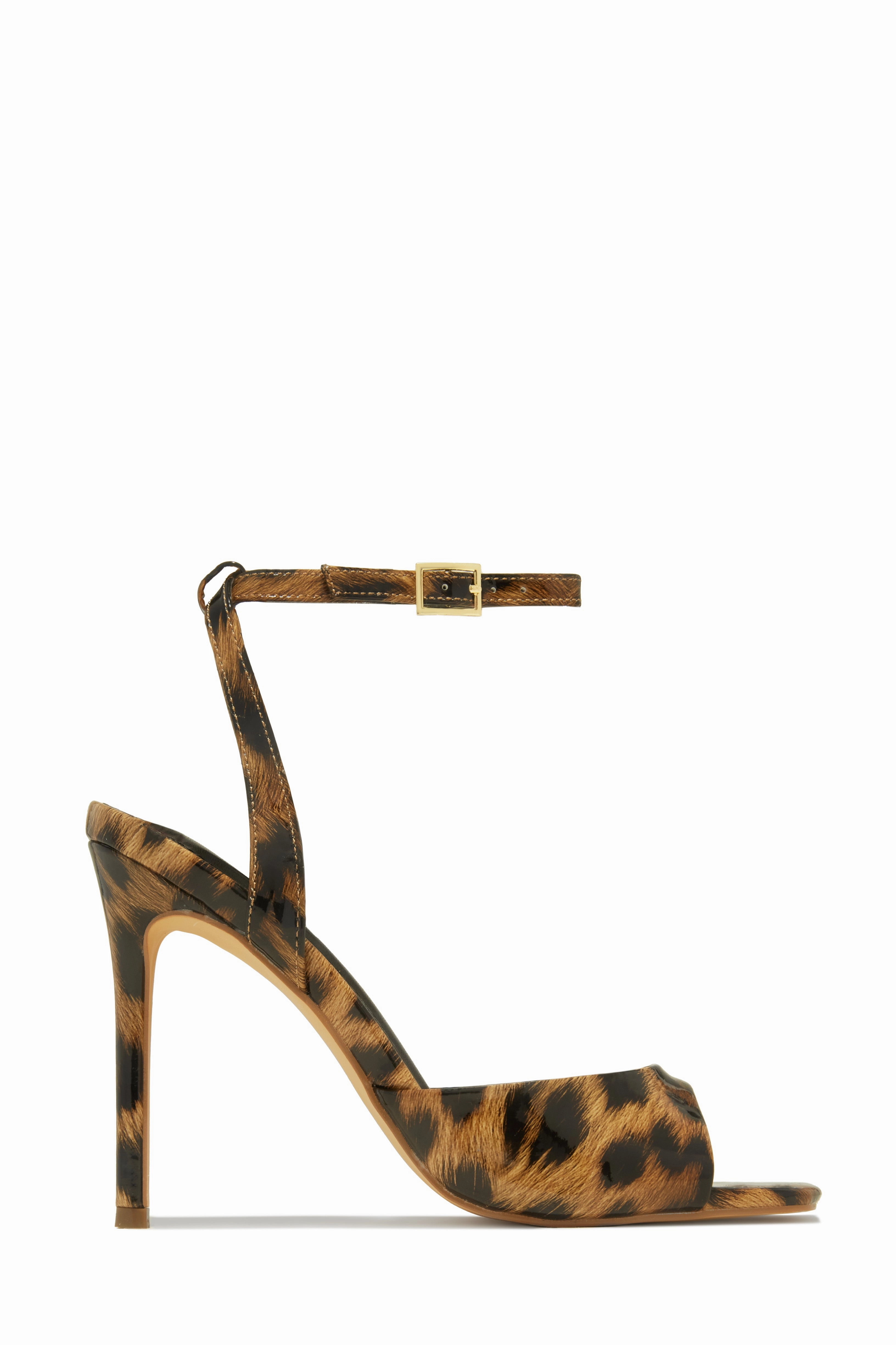 Rubi Mary Jane Strap Heels - Leopard