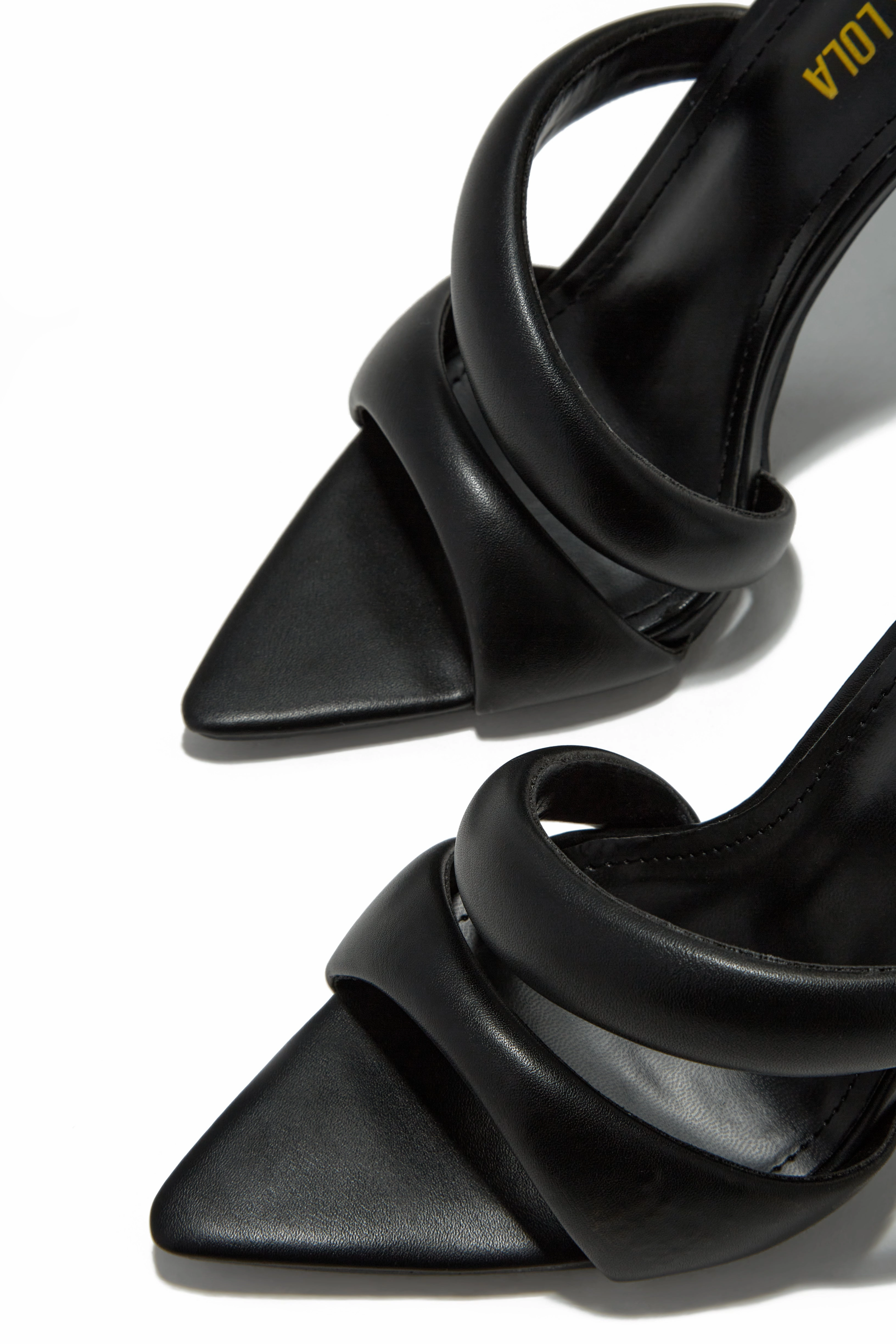 Ryett High Heel Mules - Black