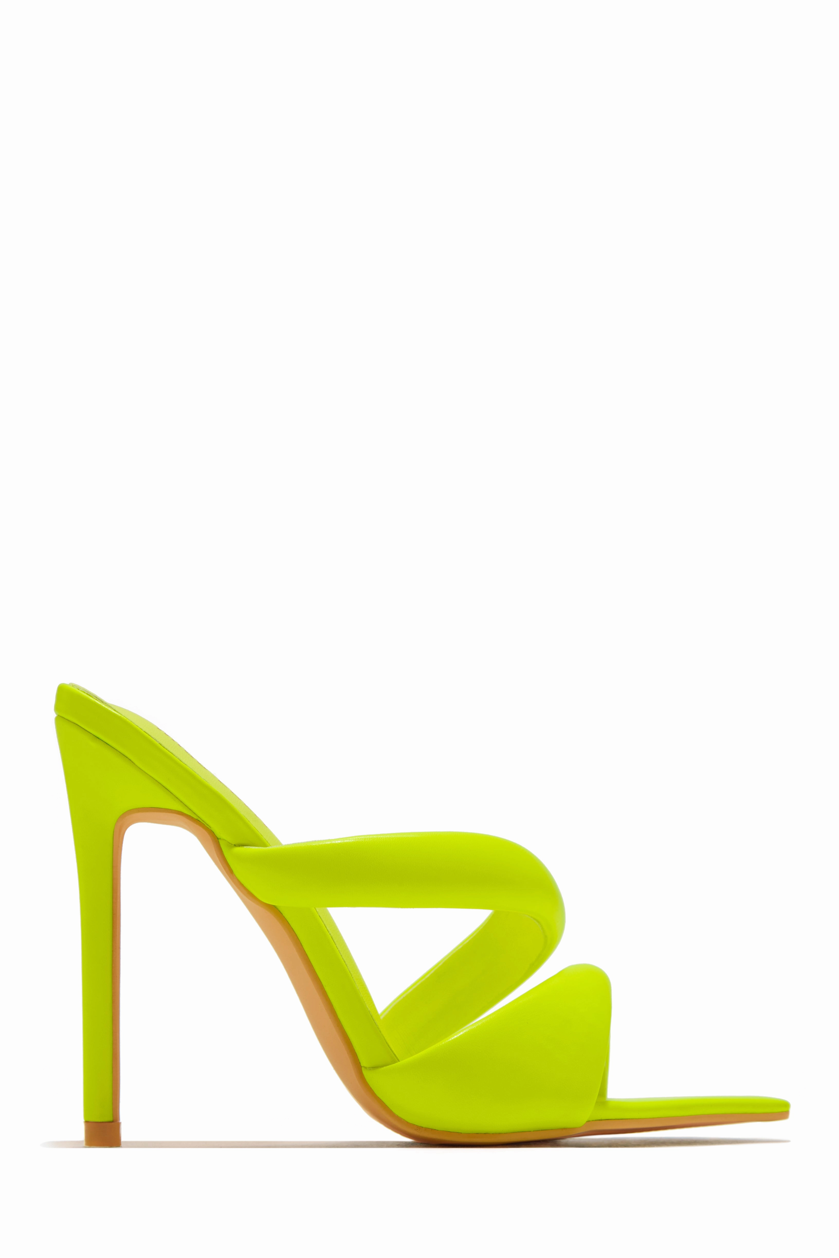 Ryett High Heel Mules - Black