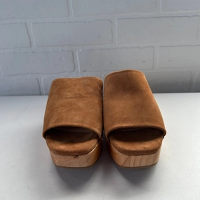 Sandals Heels Block By Dolce Vita In Brown, Size: 7