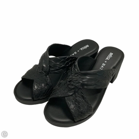 Sandals Heels Platform By Melissa   Baja East In Black, Size: 8