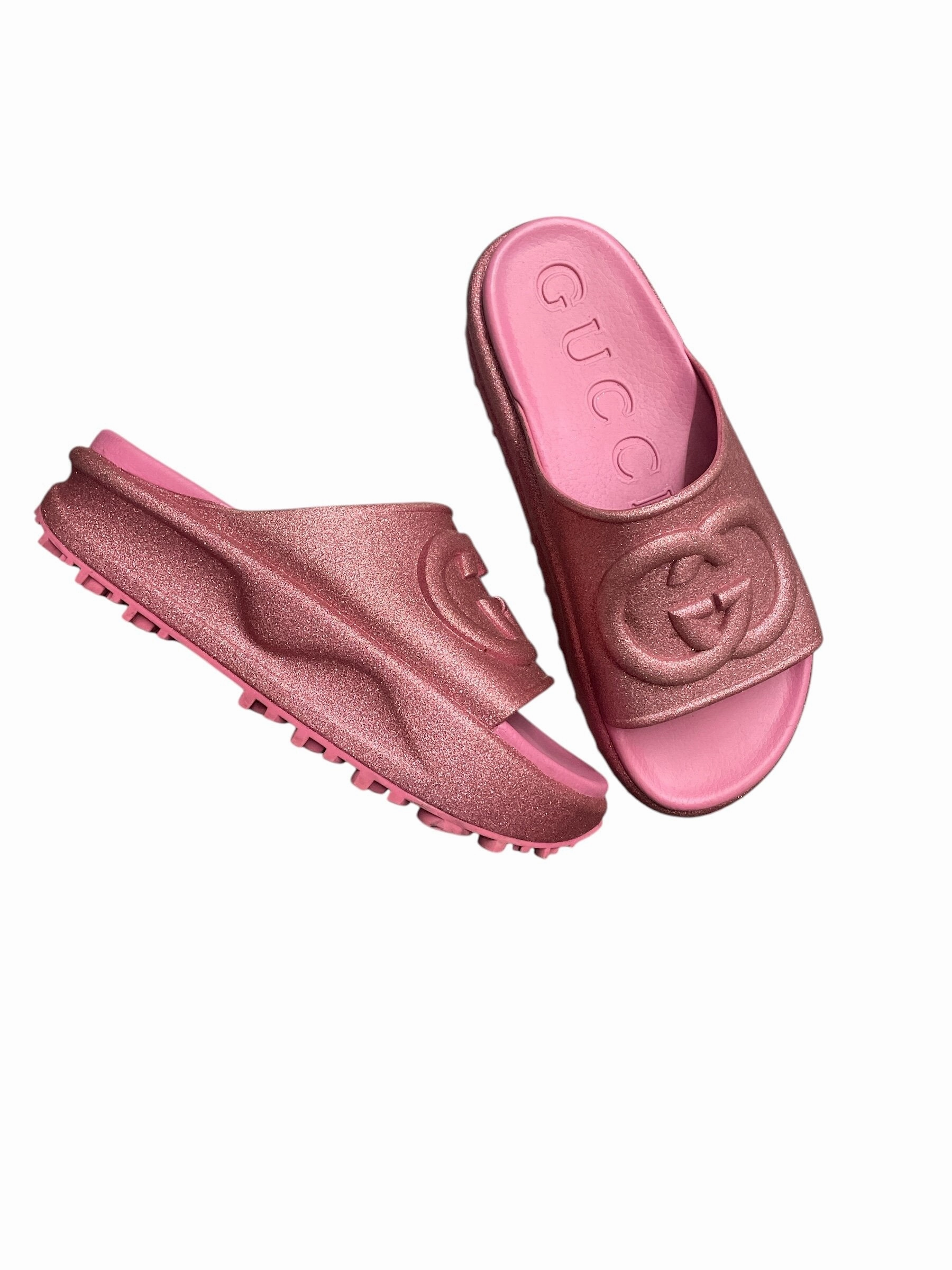Sandals Luxury Designer By Gucci