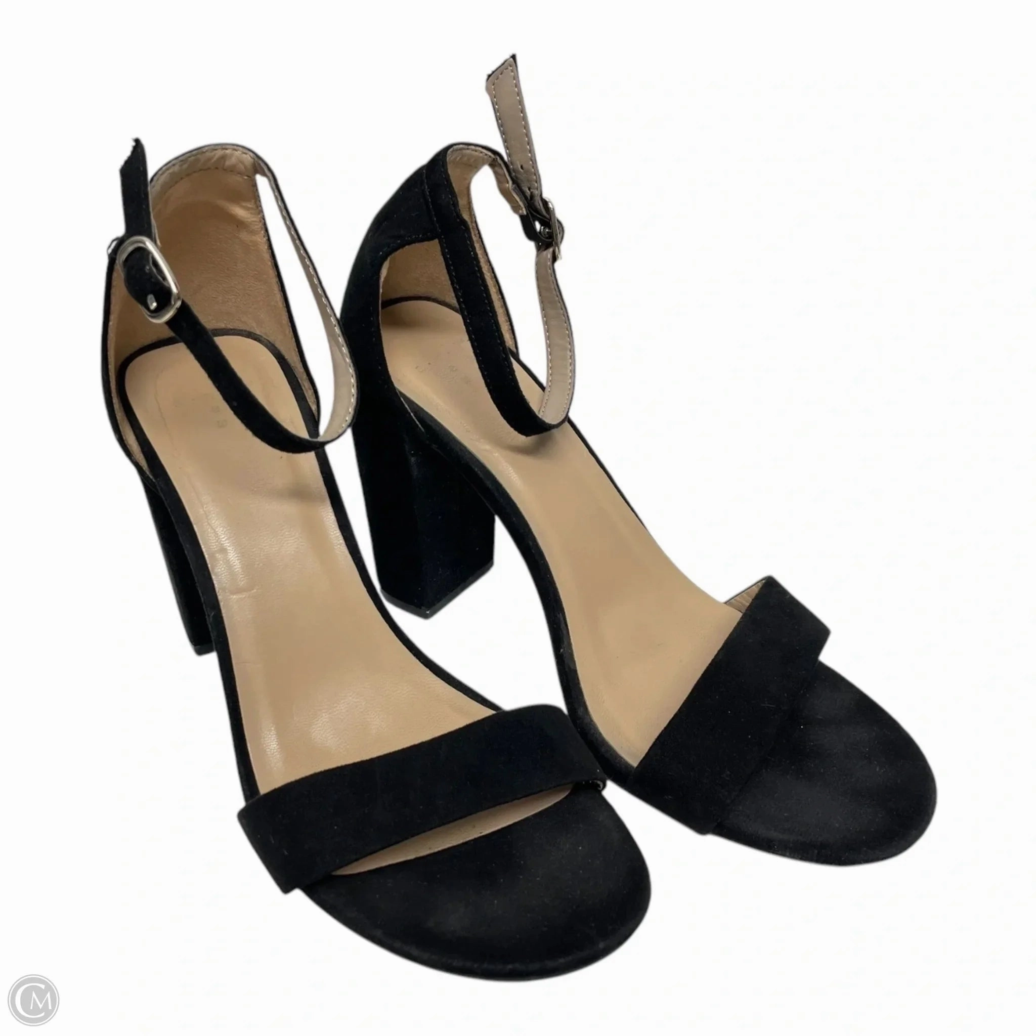 Shoes Heels Block By A New Day In Black & Tan, Size: 7