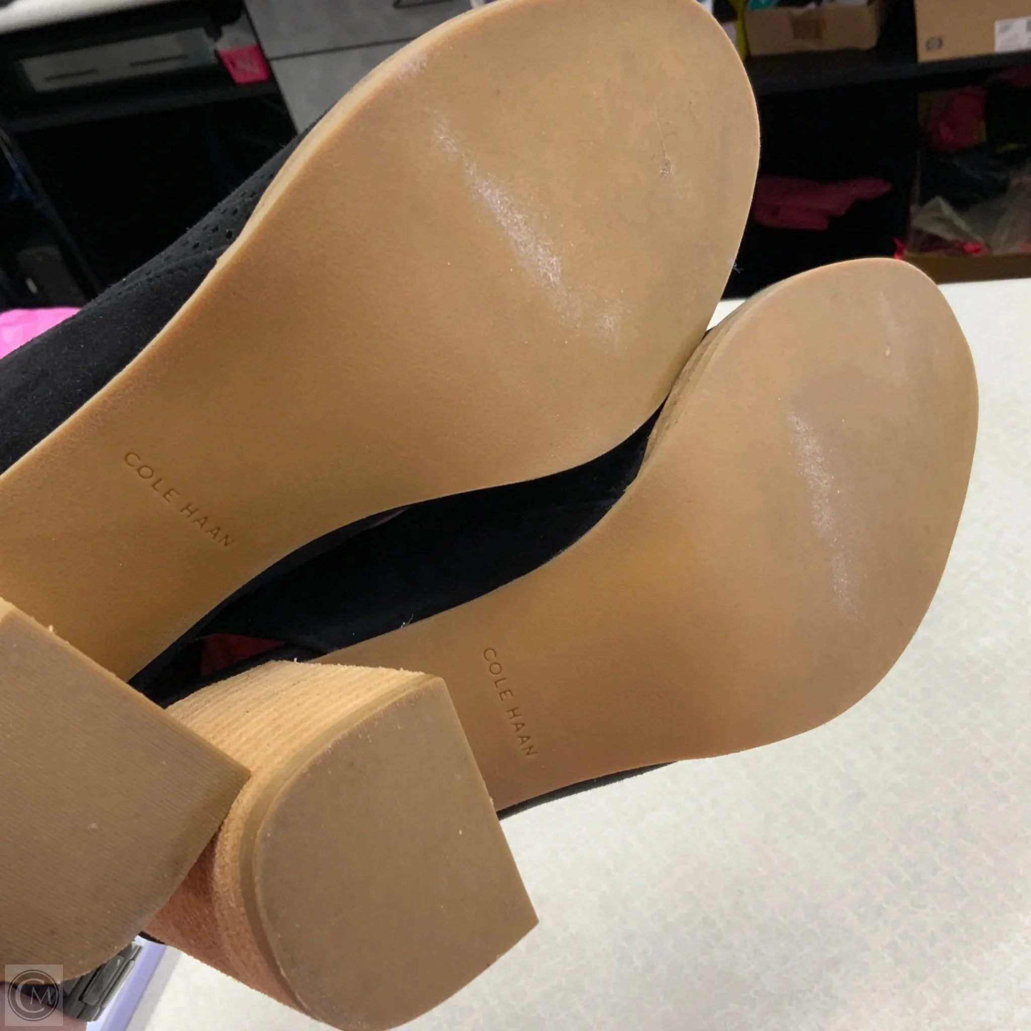 Shoes Heels Block By Cole-haan In Black, Size: 7.5