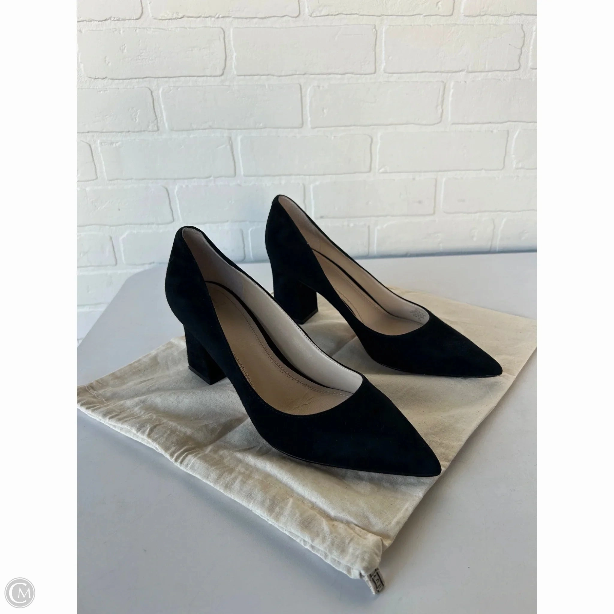 Shoes Heels Block By Marc Fisher In Black, Size: 9