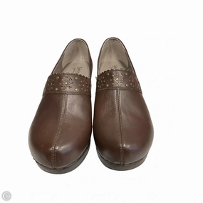 Shoes Heels Block By Sanita In Brown, Size: 9