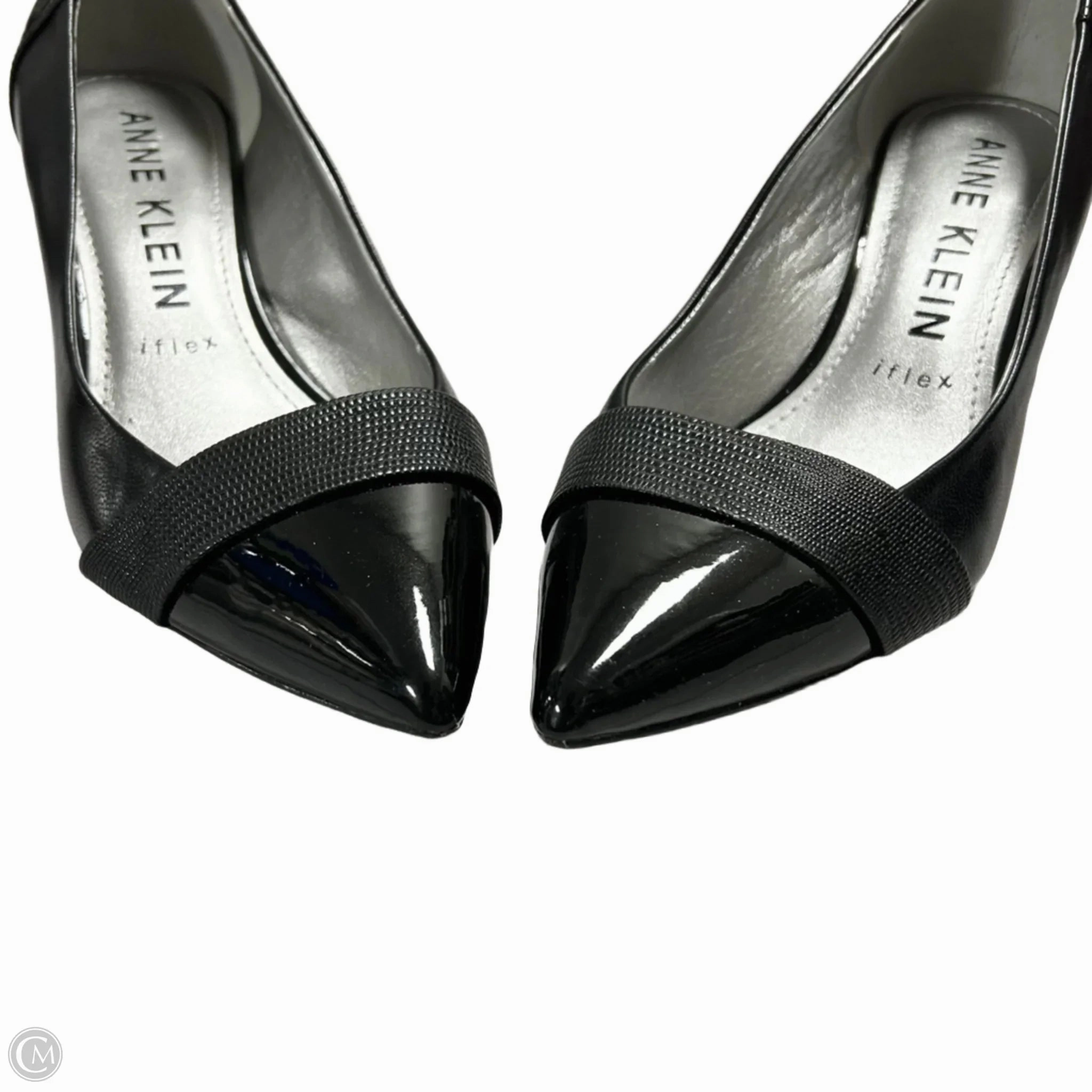 Shoes Heels Kitten By Anne Klein In Black, Size: 8.5