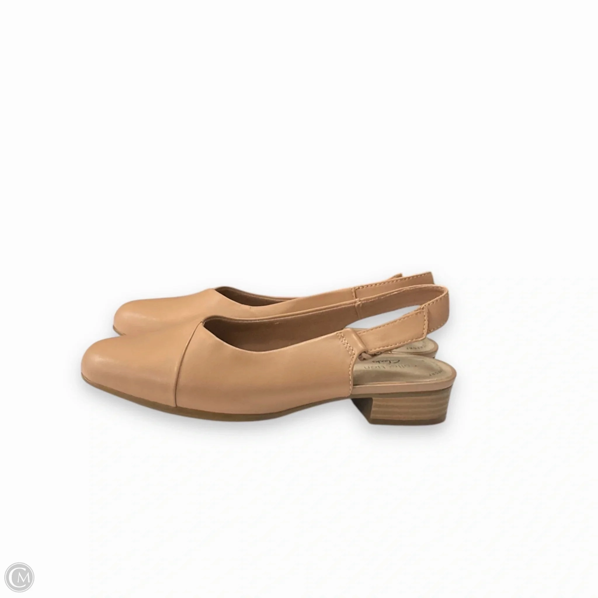Shoes Heels Kitten By Clarks In Beige, Size: 6