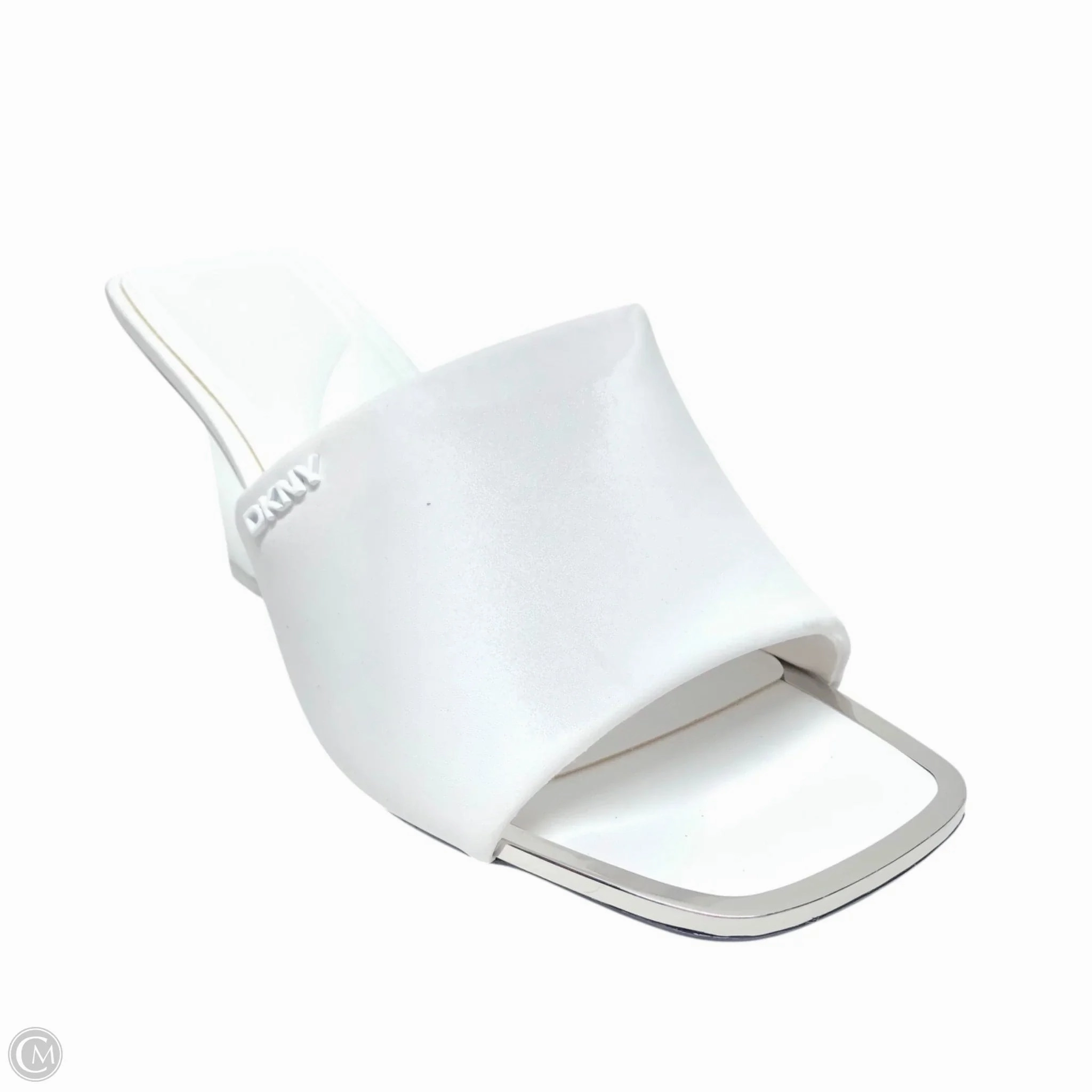 Shoes Heels Kitten By Dkny In White, Size: 7.5