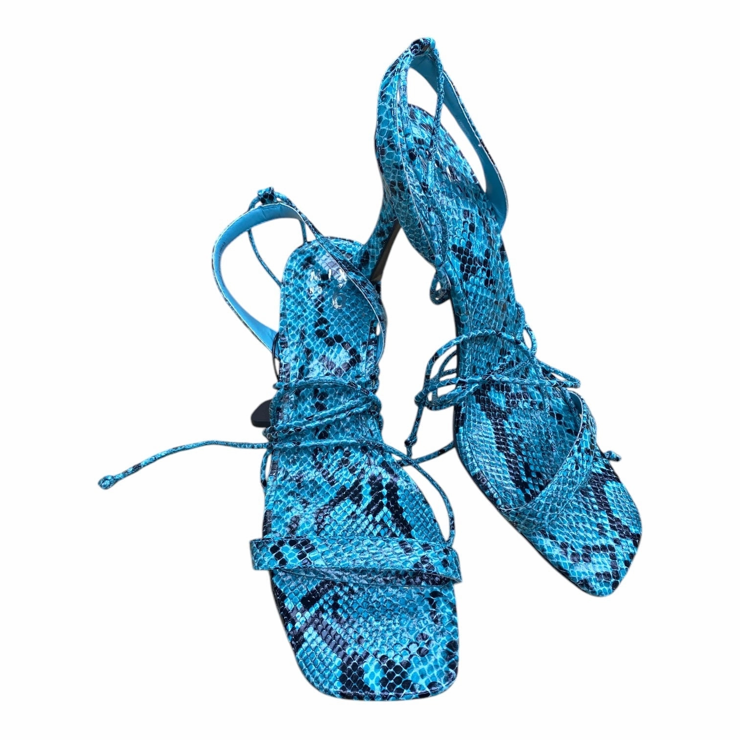 Shoes Heels Kitten By Mix No 6 In Snakeskin Print, Size:11