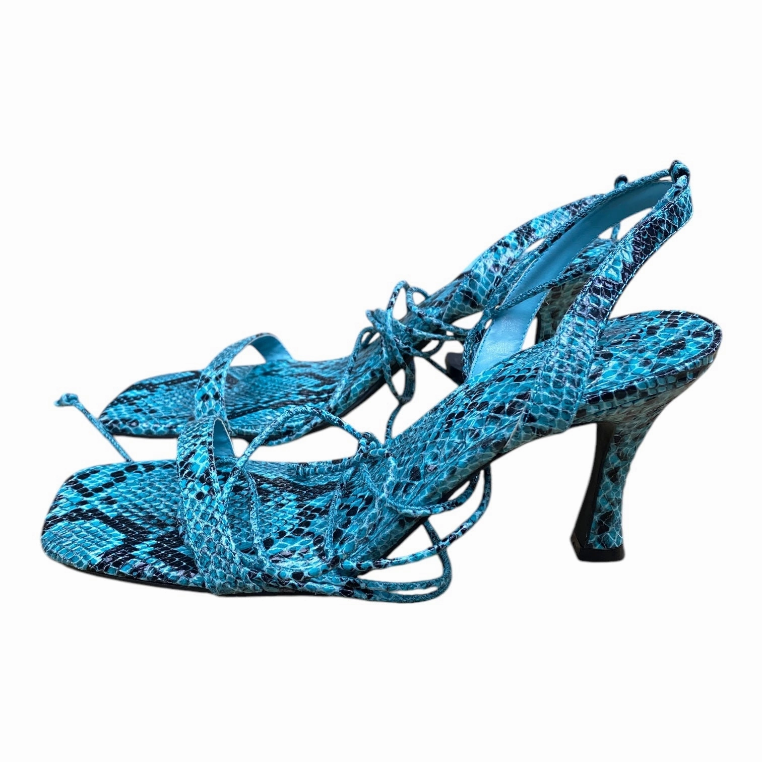 Shoes Heels Kitten By Mix No 6 In Snakeskin Print, Size:11