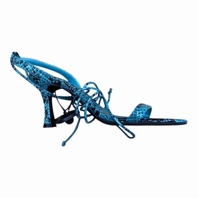 Shoes Heels Kitten By Mix No 6 In Snakeskin Print, Size:11