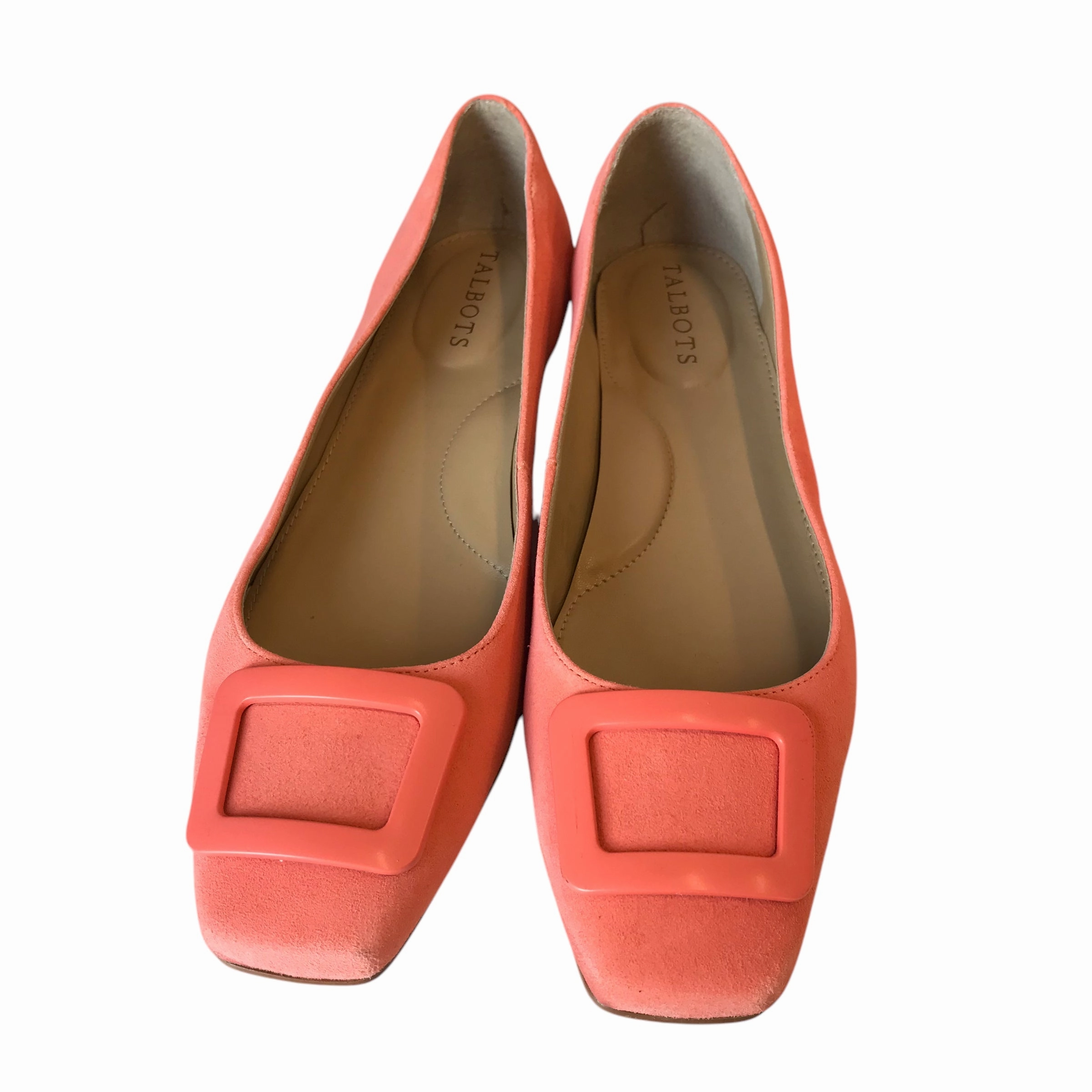 Shoes Heels Kitten By Talbots In Orange, Size:9