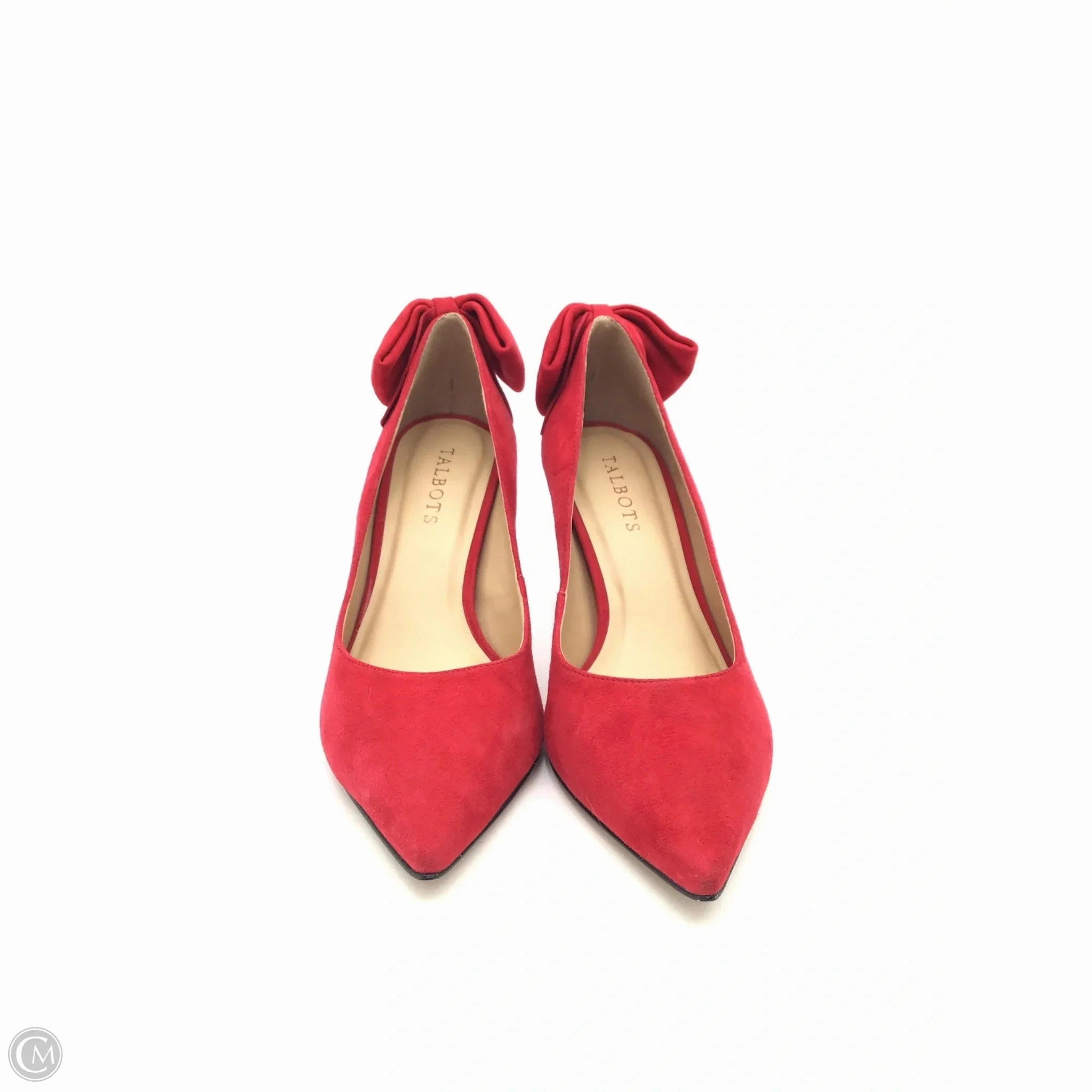 Shoes Heels Kitten By Talbots In Red, Size: 7.5