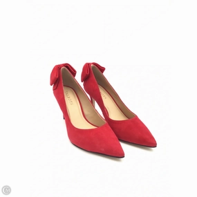 Shoes Heels Kitten By Talbots In Red, Size: 7.5