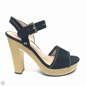 Shoes Heels Kitten By Tommy Hilfiger In Black, Size: 8