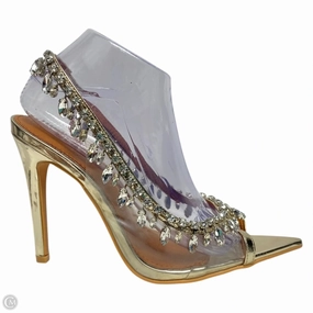 Shoes Heels Stiletto By Clothes Mentor In Clear, Size: 9