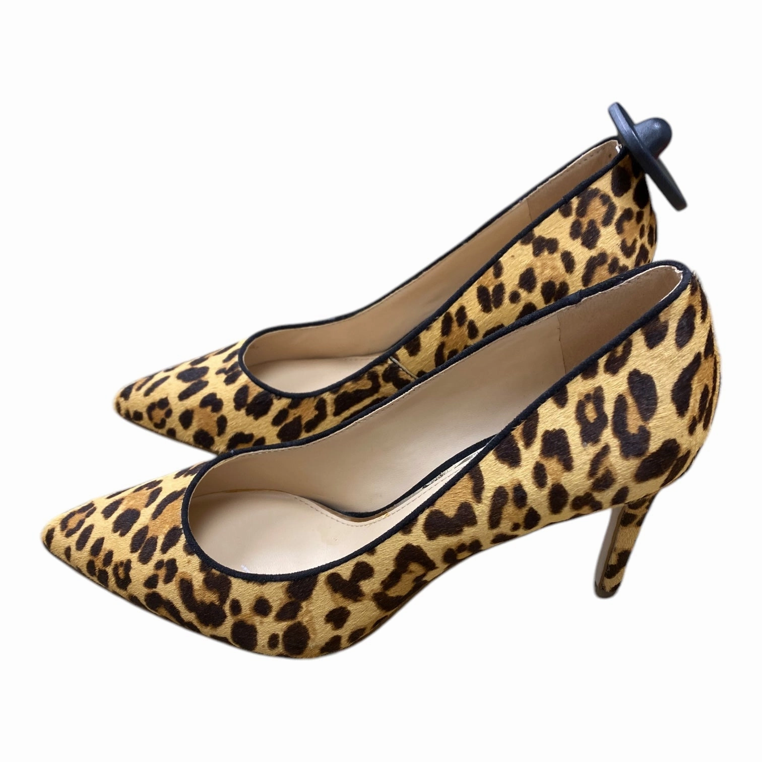 Shoes Heels Stiletto By Jessica Simpson In Animal Print, Size:8