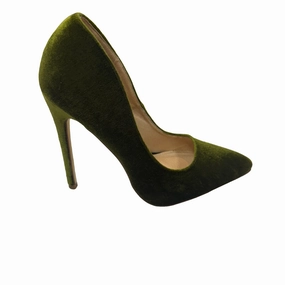Shoes Heels Stiletto By Liliana In Green, Size: 7.5