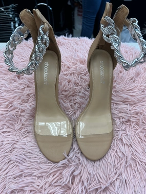 Shoes Heels Stiletto By Shoedazzle In Nude, Size: 9