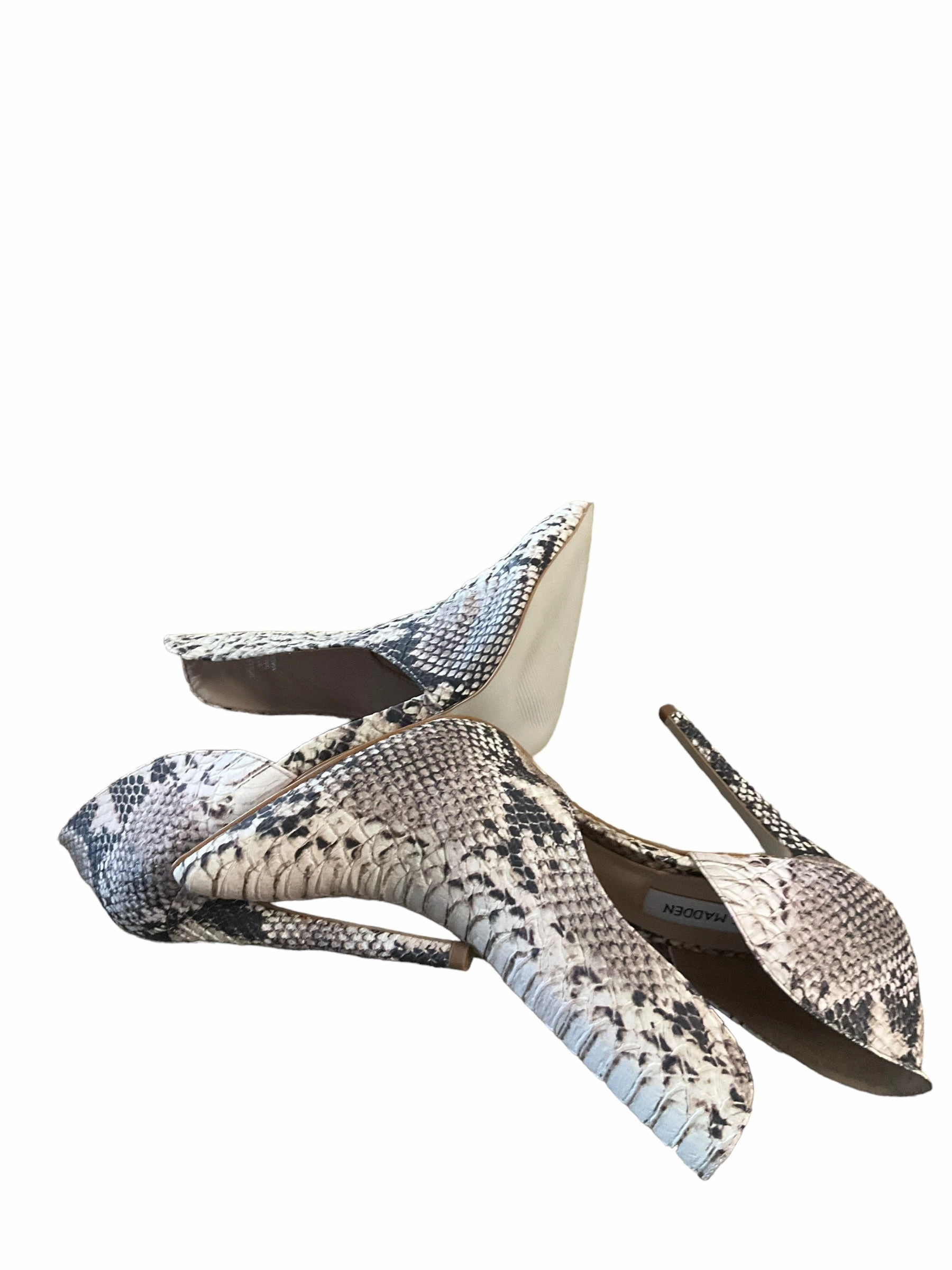 Shoes Heels Stiletto By Steve Madden In Animal Print, Size: 9.5