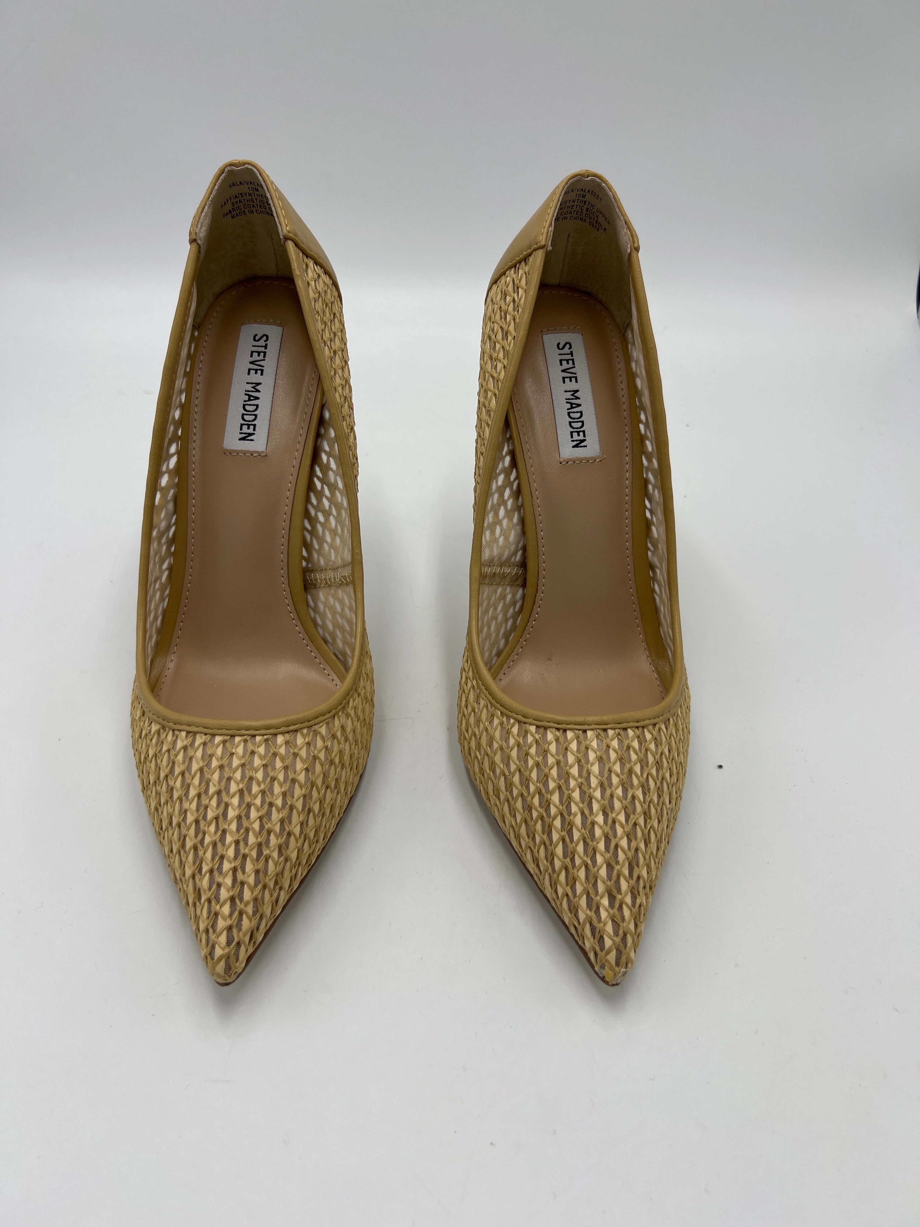 Shoes Heels Stiletto By Steve Madden In Tan, Size: 10