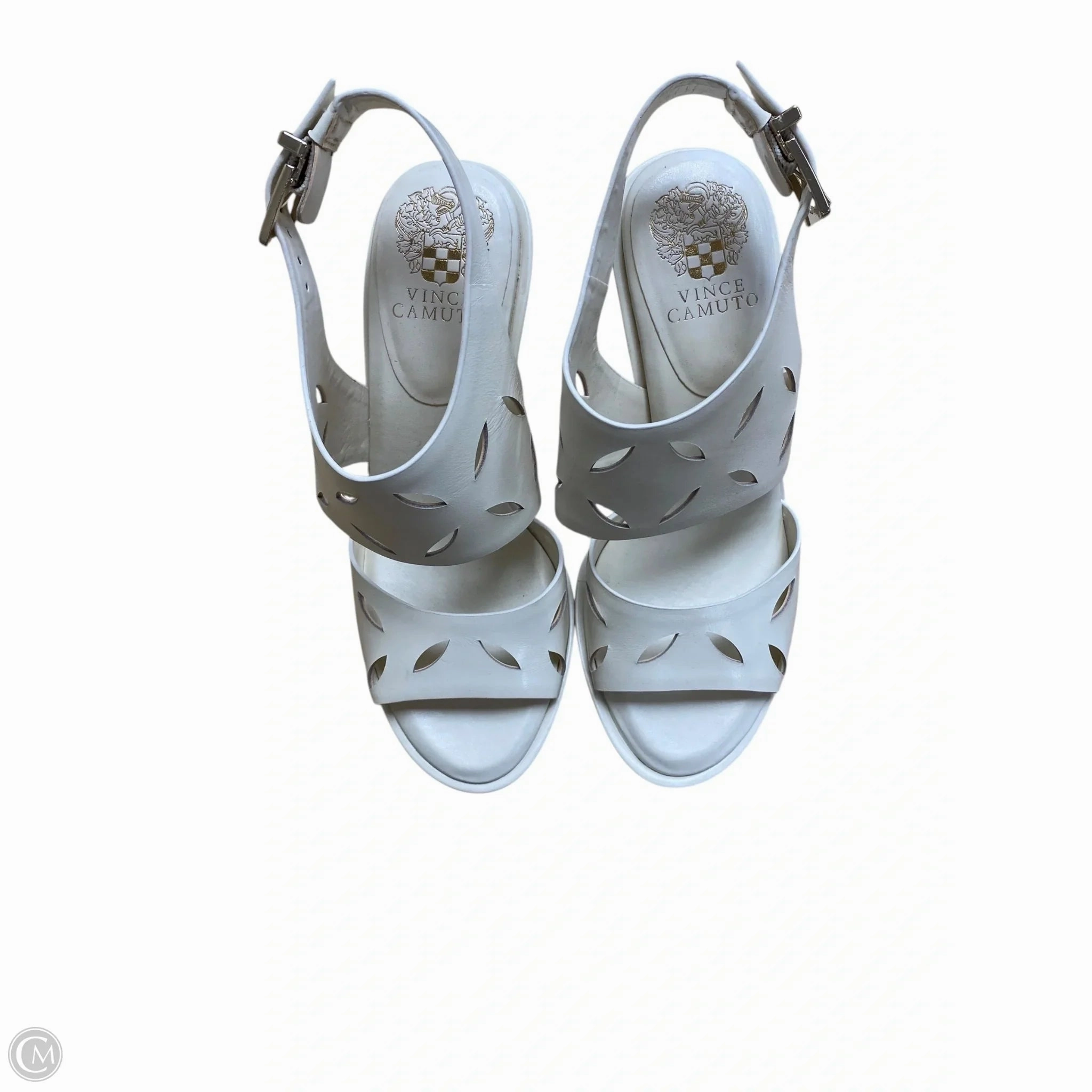 Shoes Heels Stiletto By Vince Camuto In Cream, Size: 7.5