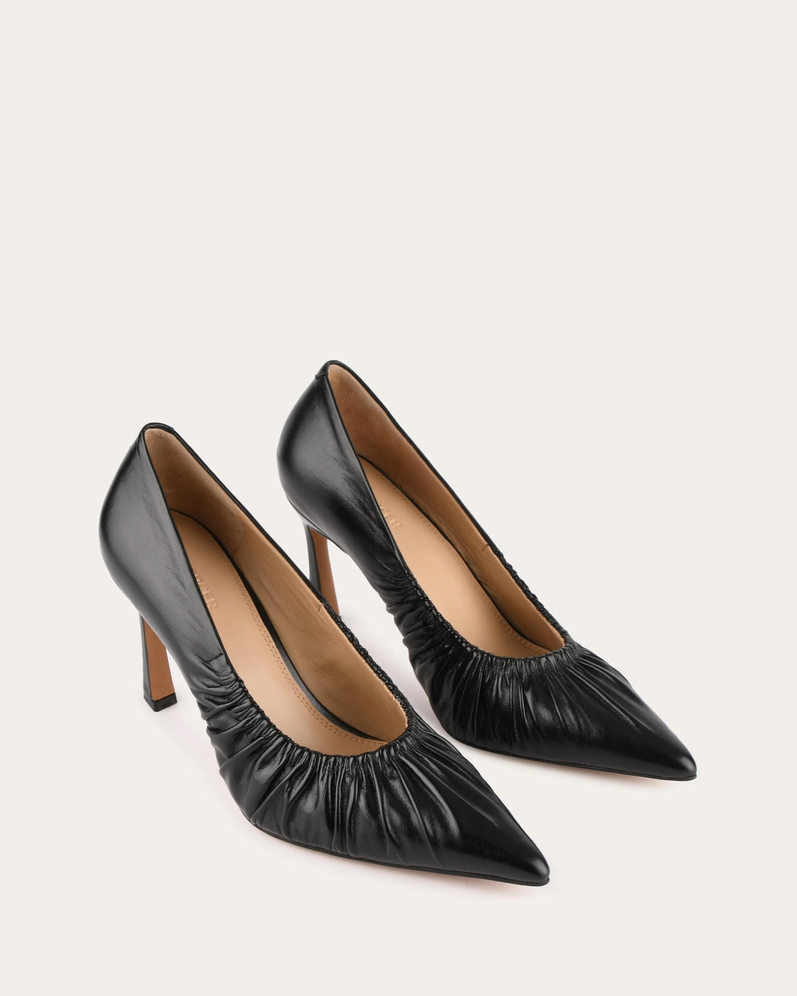 SINCLAIR HIGH HEELS BLACK LEATHER