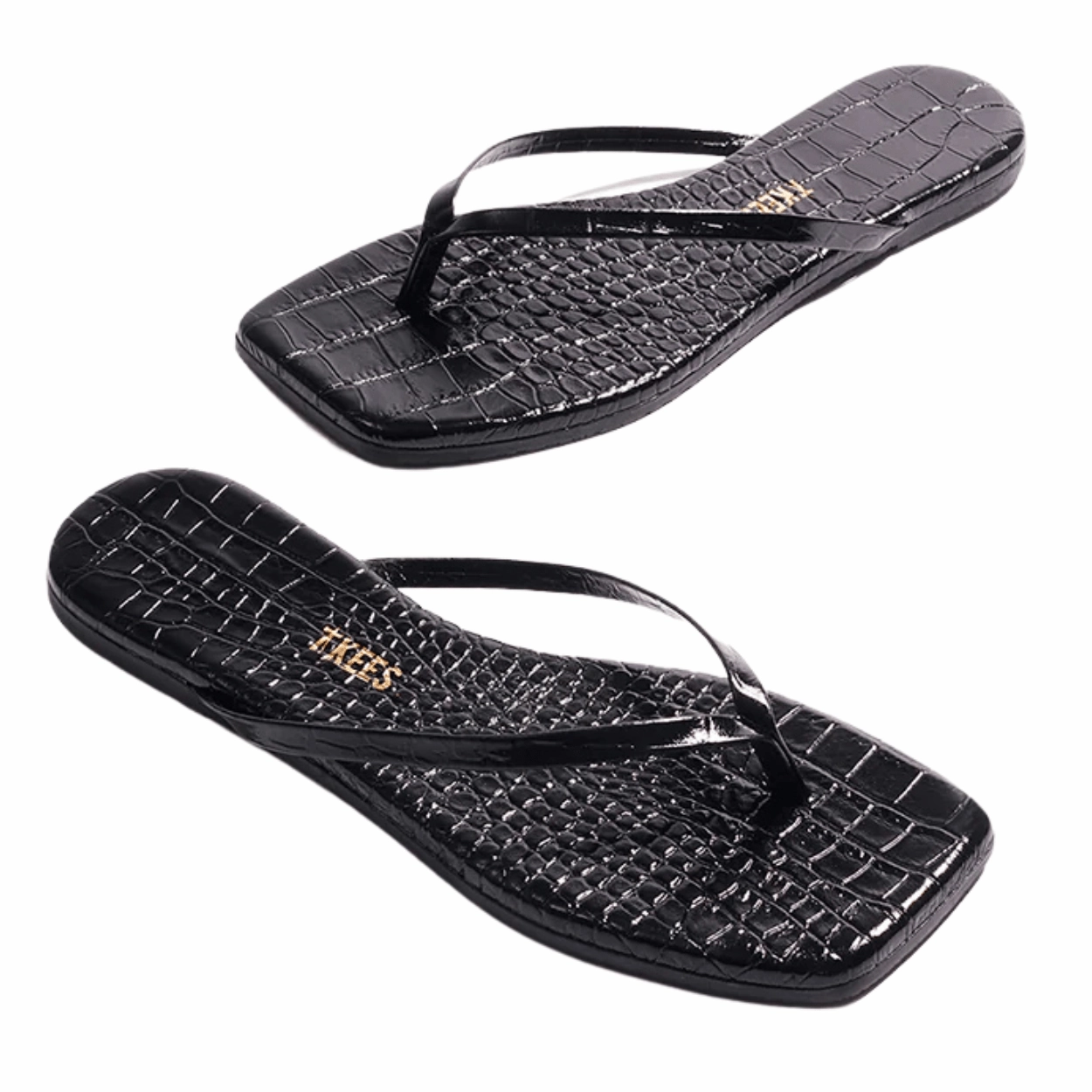 Square Toe Lily Croc