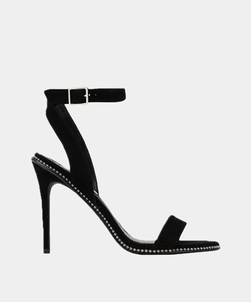 Sylvie Heels - Black Suede