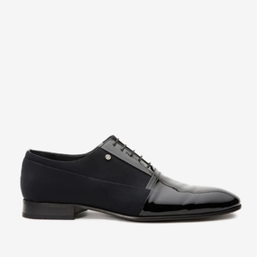 The Colombo Black Cap Toe Oxford Men Shoe  Final Sale!