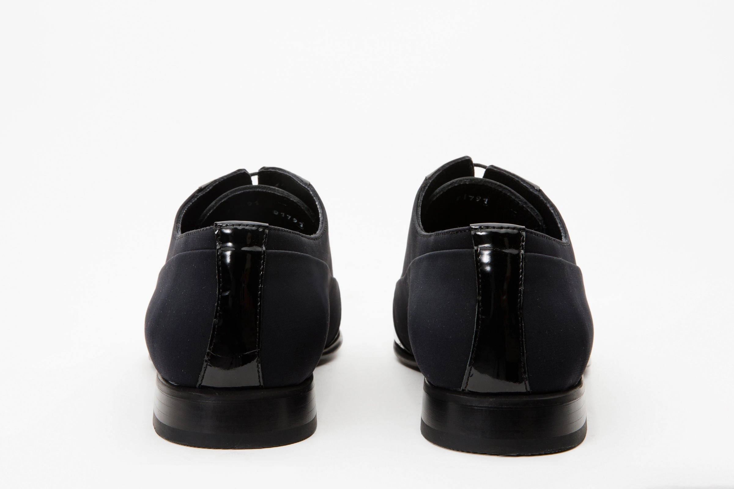 The Colombo Black Cap Toe Oxford Men Shoe  Final Sale!