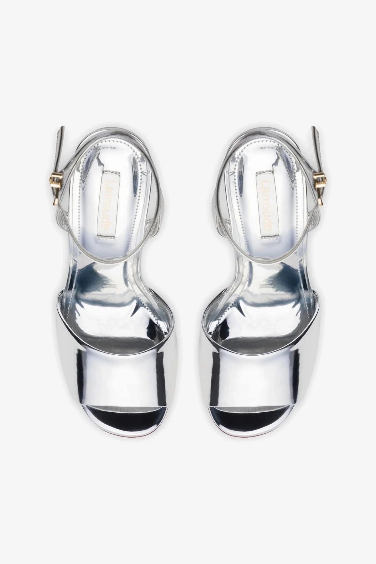Yves Wedge In Silver Specchio